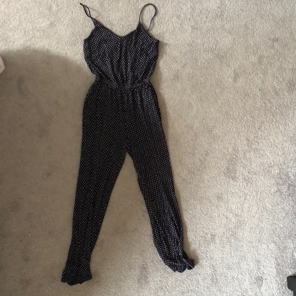 Navy blue jumpsuit